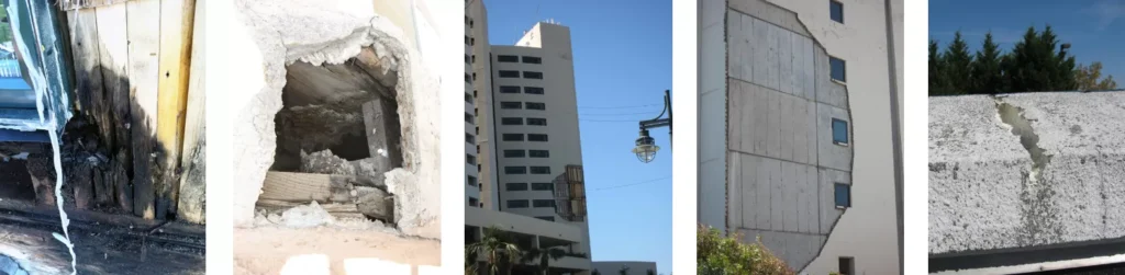 Exterior damage can cause a host of issues with your building.