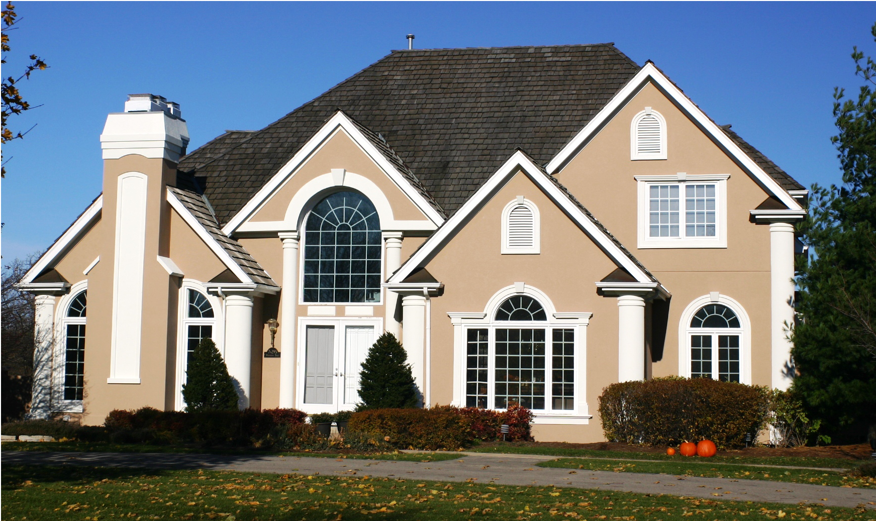 Whispering Trail house after US Exterior work.