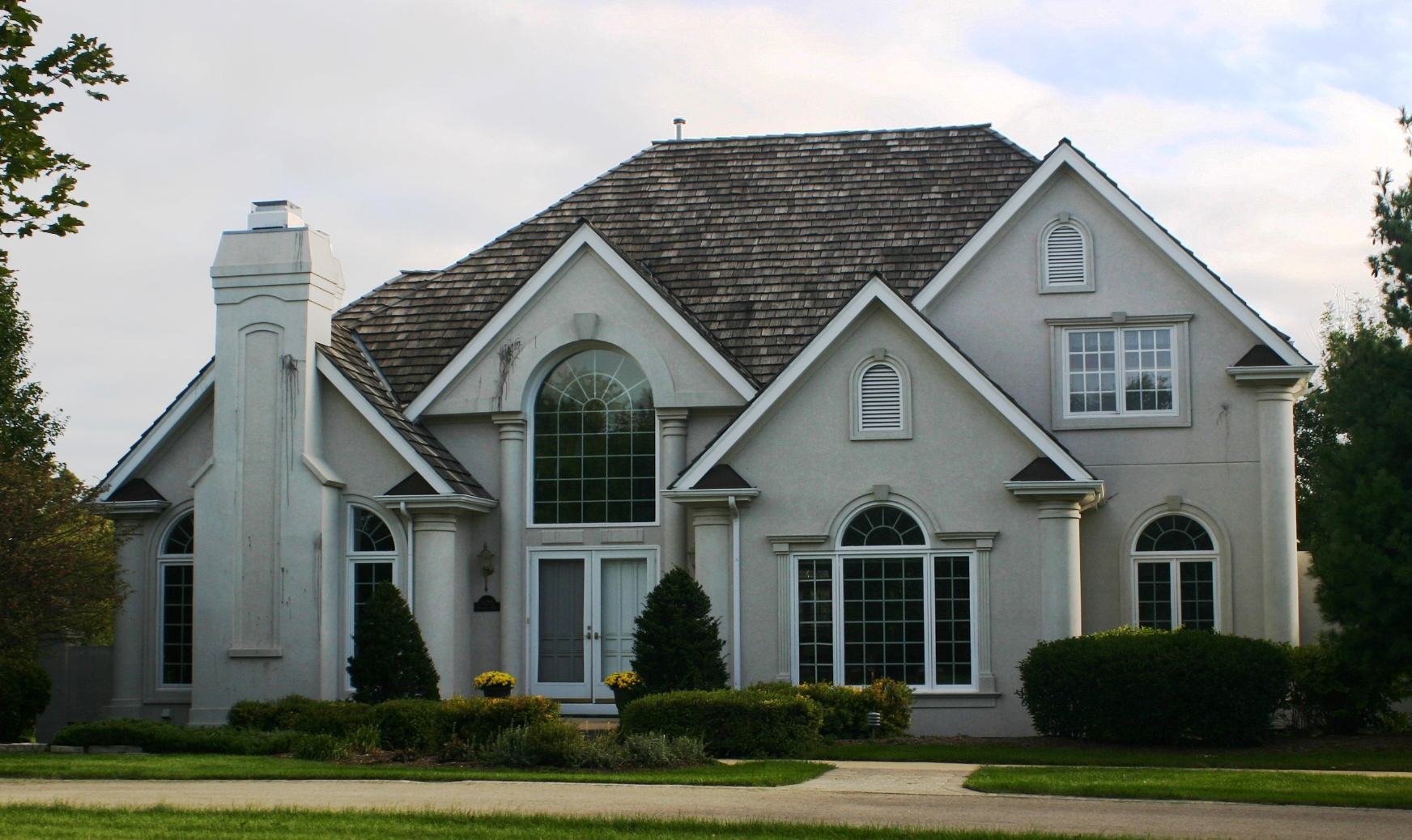 Whispering Trail house before US Exterior work.