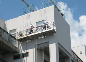 Open wall investigation was part of advanced diagnostics on this project.